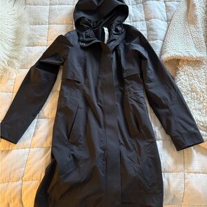 Lululemon Athletica Black Raincoat